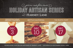 Holiday Artisan Series at Harney Lane