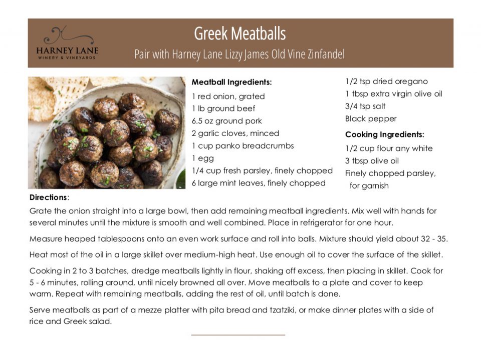 Greek Meatballs