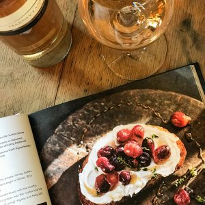 Roasted Grapes and Dry Rosé