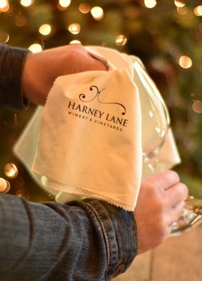 Harney Lane logo polishing cloth