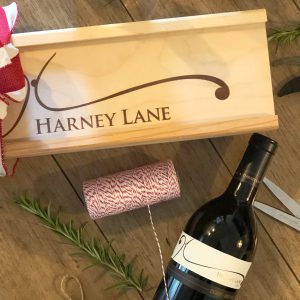 Wrapping Harney Lane wine